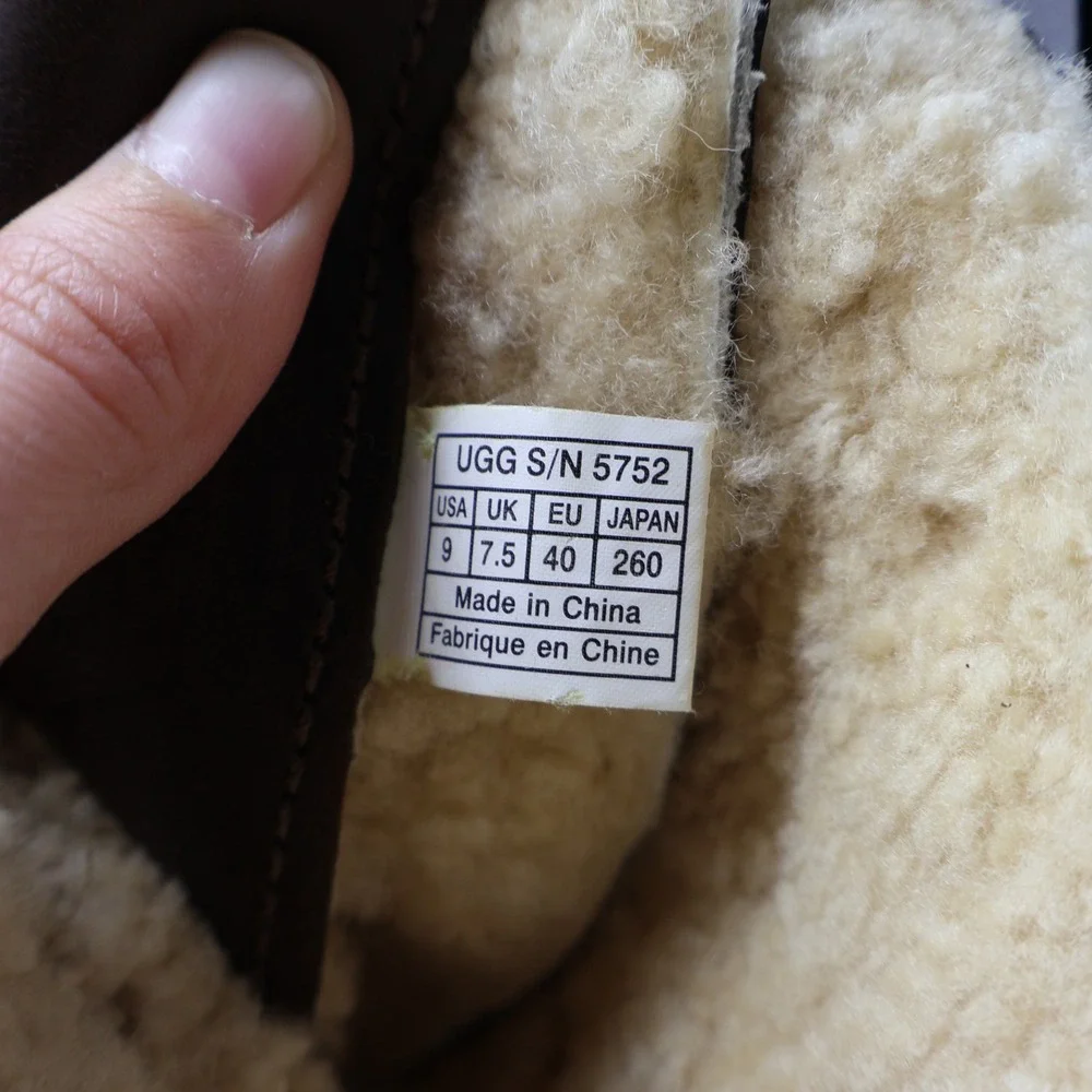 UGG lining perfect outsole